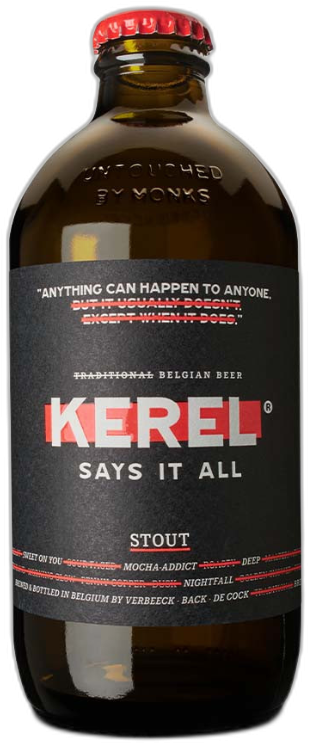 Kerel Stout flesje van 33cl