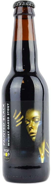 Pop Hop Painted Black flesje van 33cl