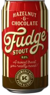 Kees Hazelnut & Chocolate Fudge Stout blikje van 33cl