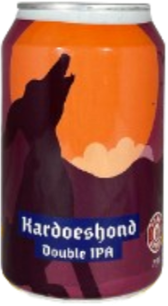 Tanklokaal Kardoeshond blikje van 33cl