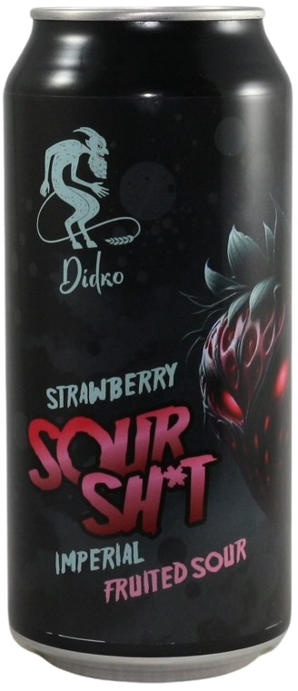Didko Sour Shit Strawberry blik van 44cl