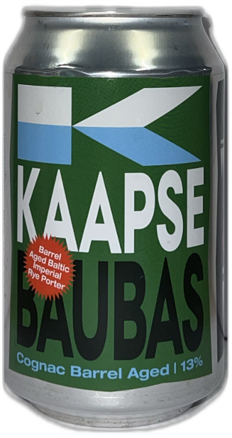 Kaapse Baubas Cognac Barrel Aged blikje van 33cl
