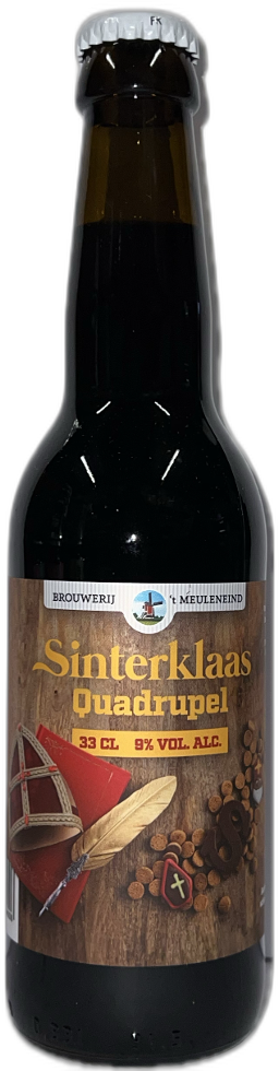 Meuleneind Sinterklaas Quadrupel flesje van 33cl