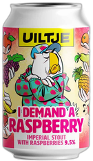 Uiltje I Demand a Raspberry blikje van 33cl Uiltje I Demand a Raspberry blikje van 33cl