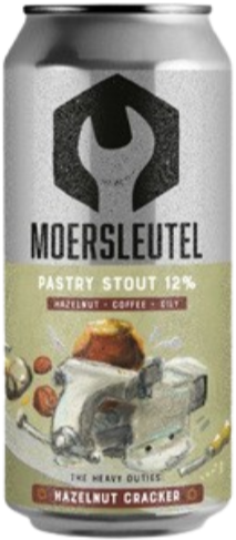 Moersleutel Hazelnut Cracker blik van 44cl