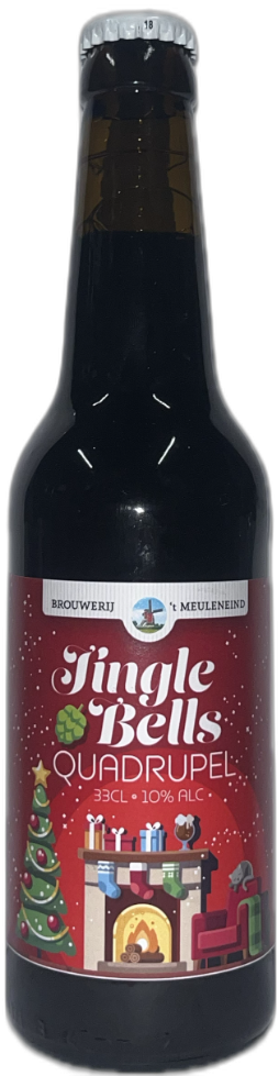 Meuleneind Jingle Bells Quadrupel flesje van 33cl