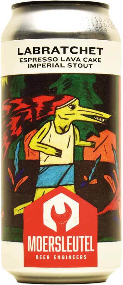 Moersleutel LabRatchet Espresso Lava Cake blik van 44cl