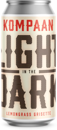 Kompaan Light In The Dark blik van 44cl