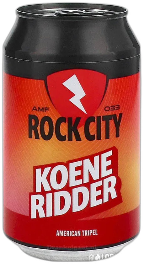 Rock City Koene Ridder blikje van 33cl