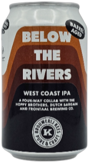 Kees Below the Rivers Barrel Aged blikje van 33cl
