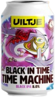 Uiltje Black In Time Time Machine blikje van 33cl