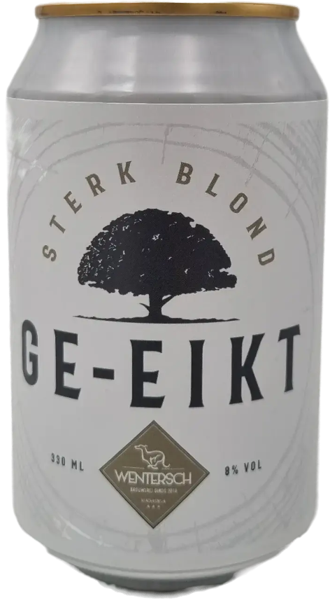 Wentersch Ge-Eikt blikje van 33cl Wentersch Ge-Eikt blikje van 33cl