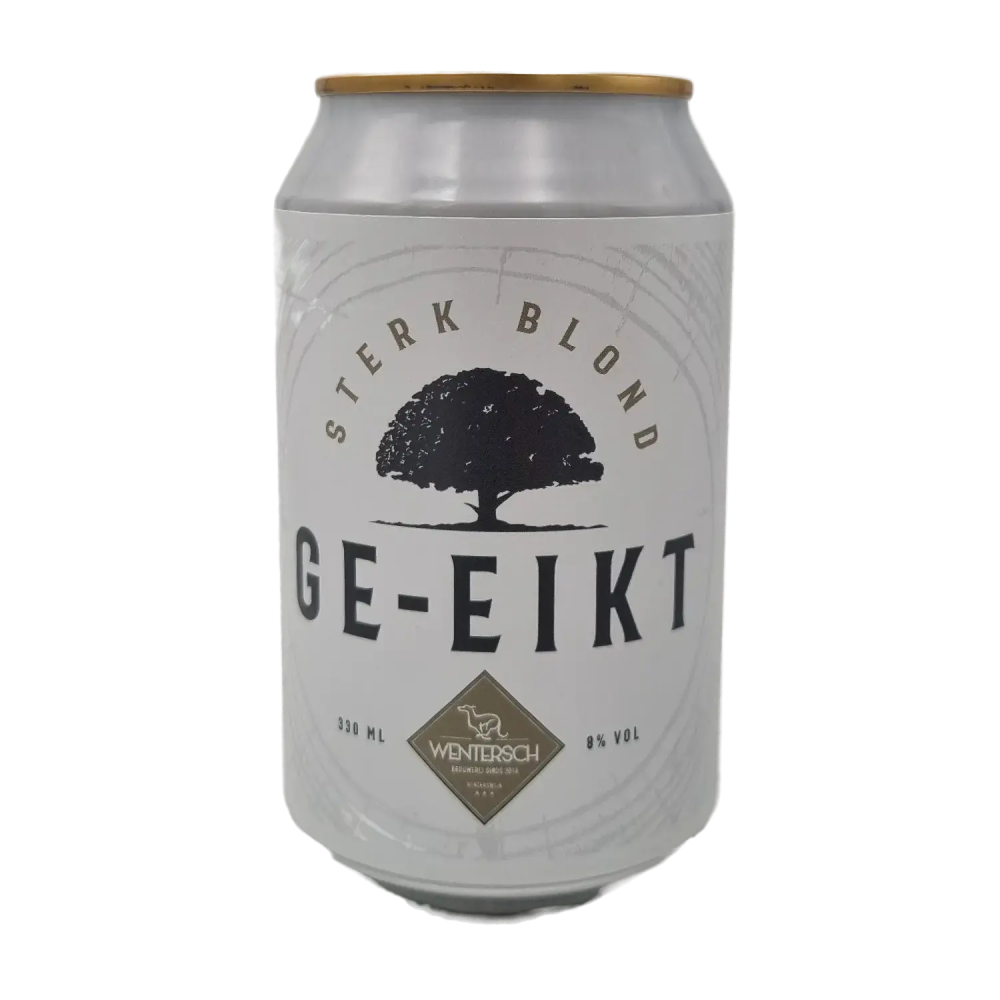 Ge-Eikt Zwaar Blond 33cl - Brouwerij Wentersch Ge-Eikt Zwaar Blond 33cl - Brouwerij Wentersch