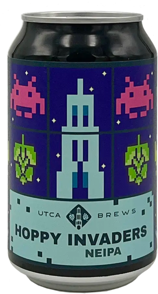 UTCA Hoppy Invaders blikje van 33cl
