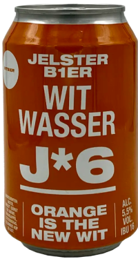 Jelster Witwasser blikje van 33cl