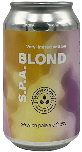 S.P.A. Blond blikje van 33cl