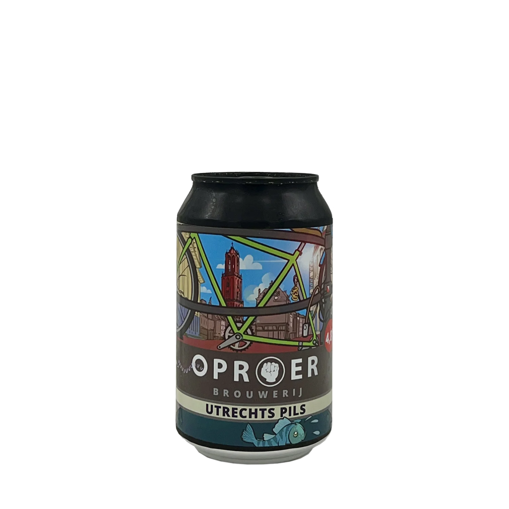 Utrechts Pils 33cl - Oproer Brouwerij Utrechts Pils 33cl - Oproer Brouwerij
