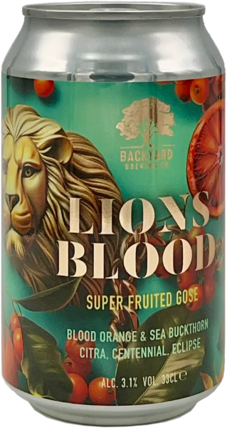 Backyard Brewing Lions Blood blikje van 33cl