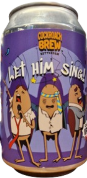 Cockroach Let Him Sing! blikje van 33cl