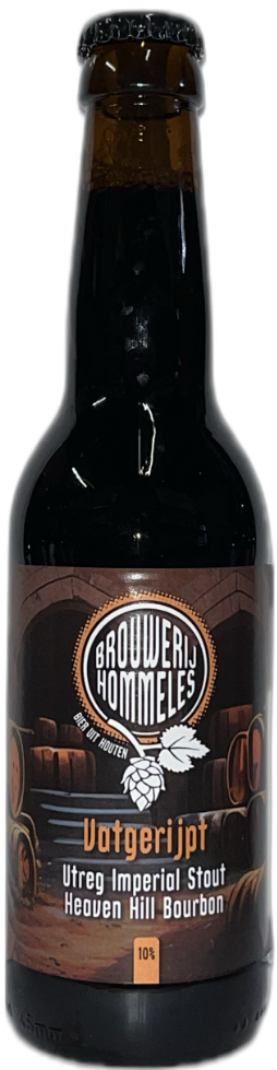 Hommeles Vatgerijpt Utreg Imperial Stout Heaven Hill 2024 flesje 33cl Hommeles Vatgerijpt Utreg Imperial Stout Heaven Hill 2024 flesje 33cl