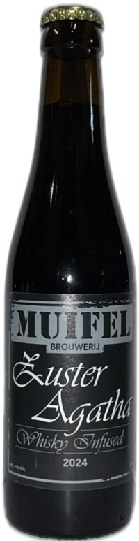 Muifel Zuster Agatha Whisky Infused flesje van 33cl