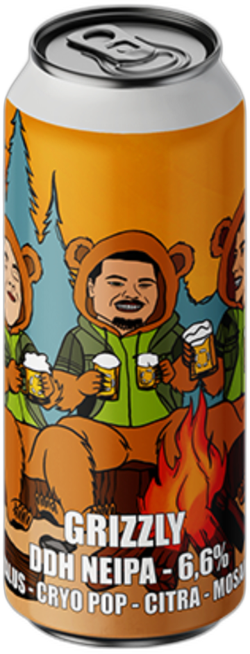 LOST Grizzly blik van 44cl