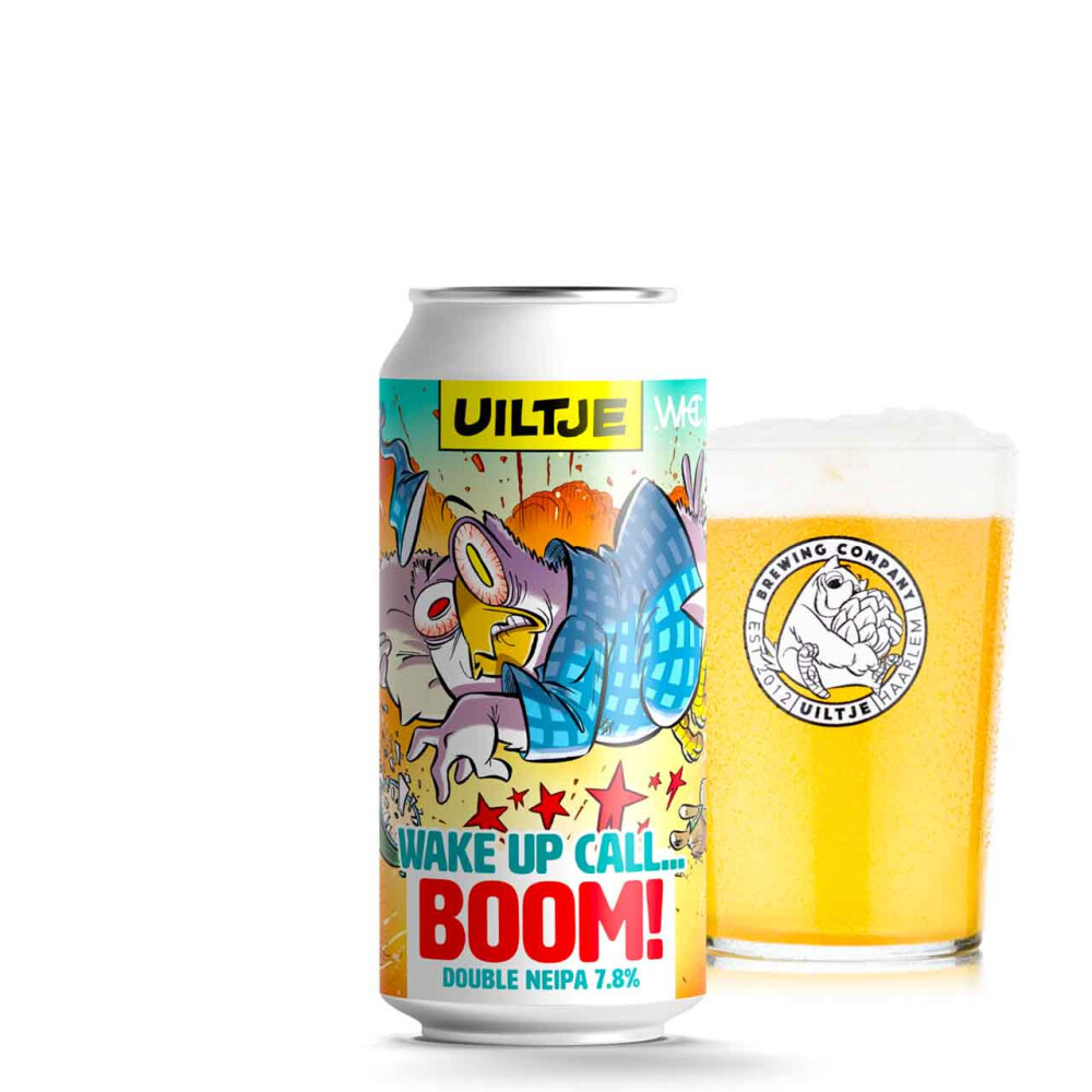Uiltje Wake Up Call... BOOM! blik 44cl