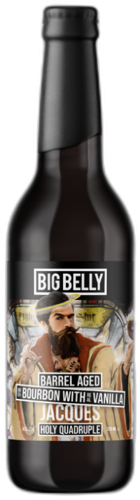 Big Belly Jacques Bourbon Vanilla BA flesje van 33cl
