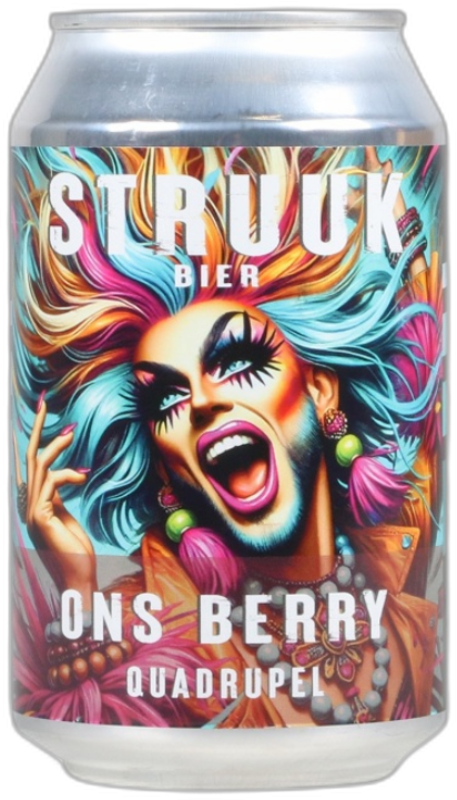 Struuk Ons Berry blikje van 33cl