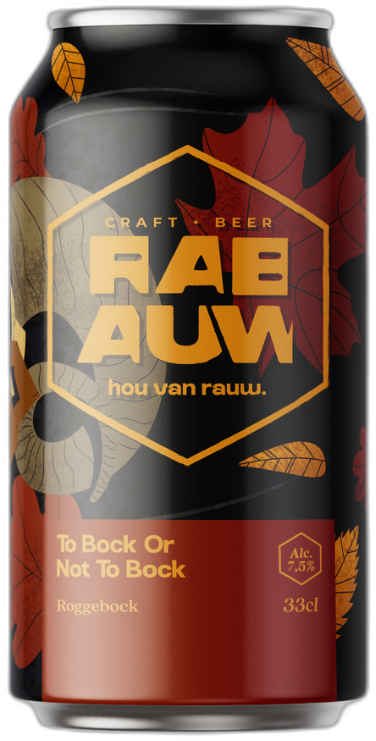 Rabauw To Bock Or Not To Bock blikje van 33cl