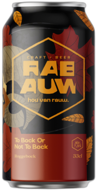 Rabauw To Bock Or Not To Bock blikje van 33cl