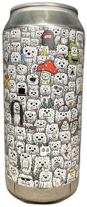 White Dog Clowns blik van 44cl