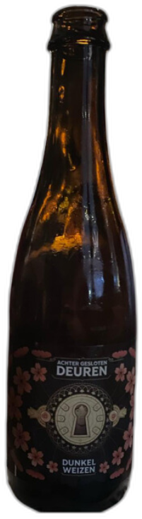 Achter Gesloten Deuren Dunkel Weizen flesje van 37,5cl