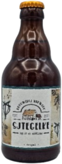 Vakwerk Sjtegelke flesje van 33cl