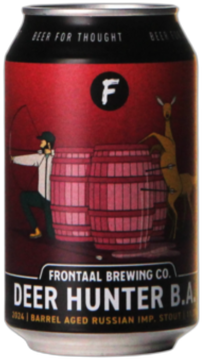 Frontaal Deer Hunter BA blikje van 33cl