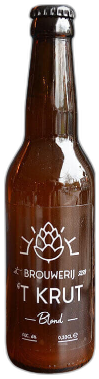't Krut Blond flesje van 33cl