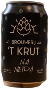 't Krut NA NEIPA blikje van 33cl