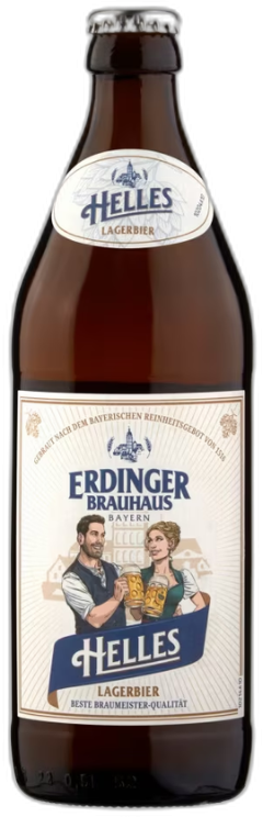 Erdinger Brauhaus Helles fles van 50cl