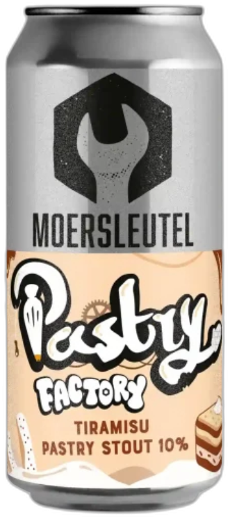 Moersleutel Tiramisu Pastry Stout blik van 44cl