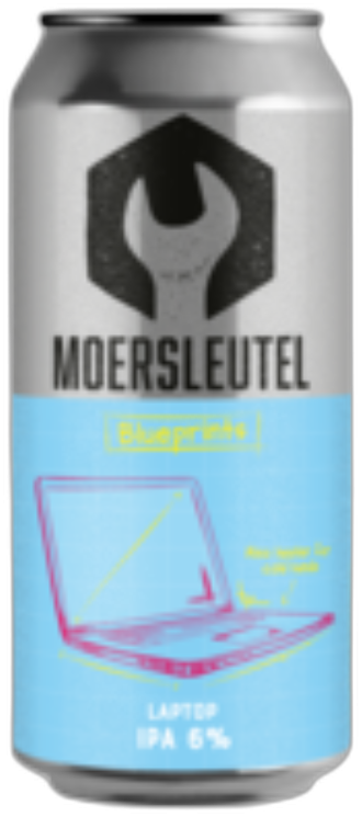 Moersleutel Laptop IPA blik van 44cl
