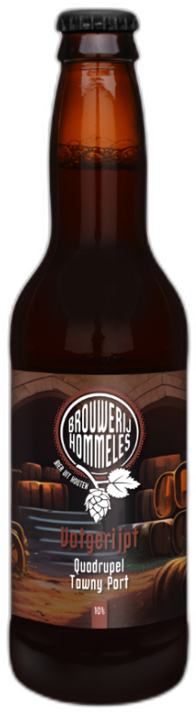 Hommeles Quadrupel Vatgerijpt Tawny Port flesje van 33cl Hommeles Quadrupel Vatgerijpt Tawny Port flesje van 33cl