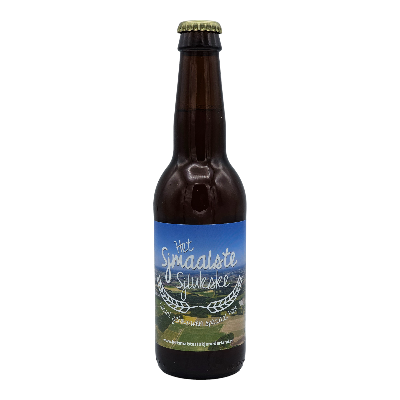 Aspro Brews Het Sjmaalste Sjlukske - Blond Speciaalbier - Bestel dit bij Bierbink.nl Aspro Brews Het Sjmaalste Sjlukske - Blond Speciaalbier - Bestel dit bij Bierbink.nl