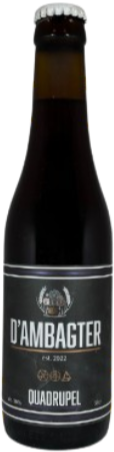 d’Ambagter Quadrupel flesje van 33cl
