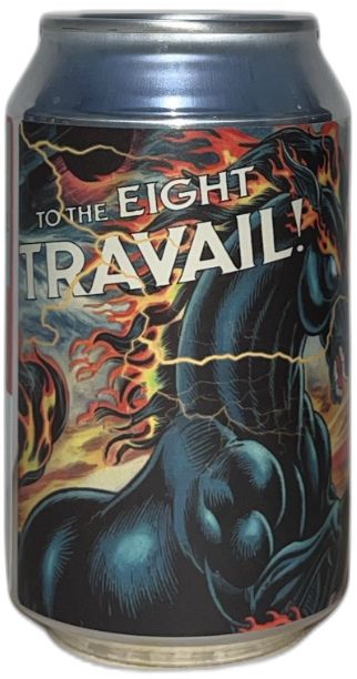 To the Eight Travail! blikje van 33cl