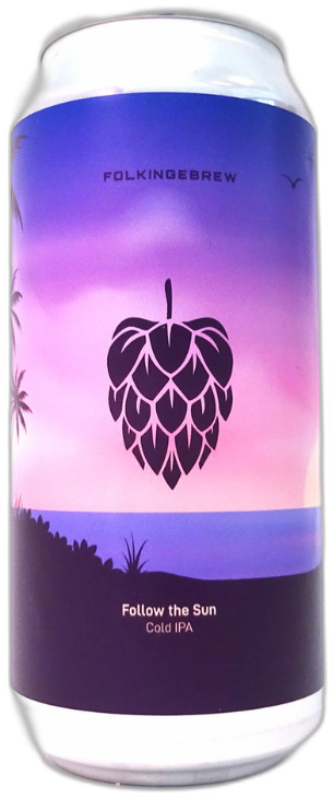 Folkingebrew Follow The Sun blik van 44cl