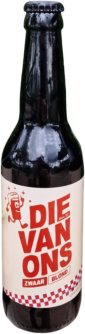 Die van ons Zwaar Blond flesje van 33cl