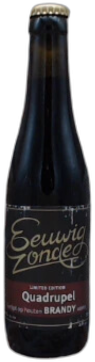 Eeuwig Zonde Quadrupel Brandy BA flesje van 33cl