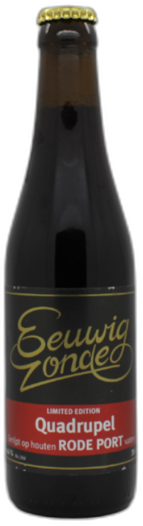 Eeuwig Zonde Quadrupel Rode Port BA flesje van 33cl