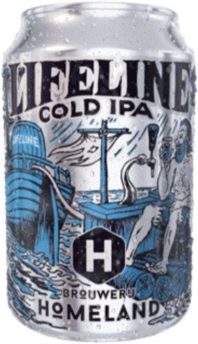 Homeland Lifeline blikje van 33cl Homeland Lifeline blikje van 33cl