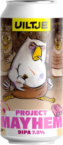 Uiltje Project Mayhem blik van 44cl